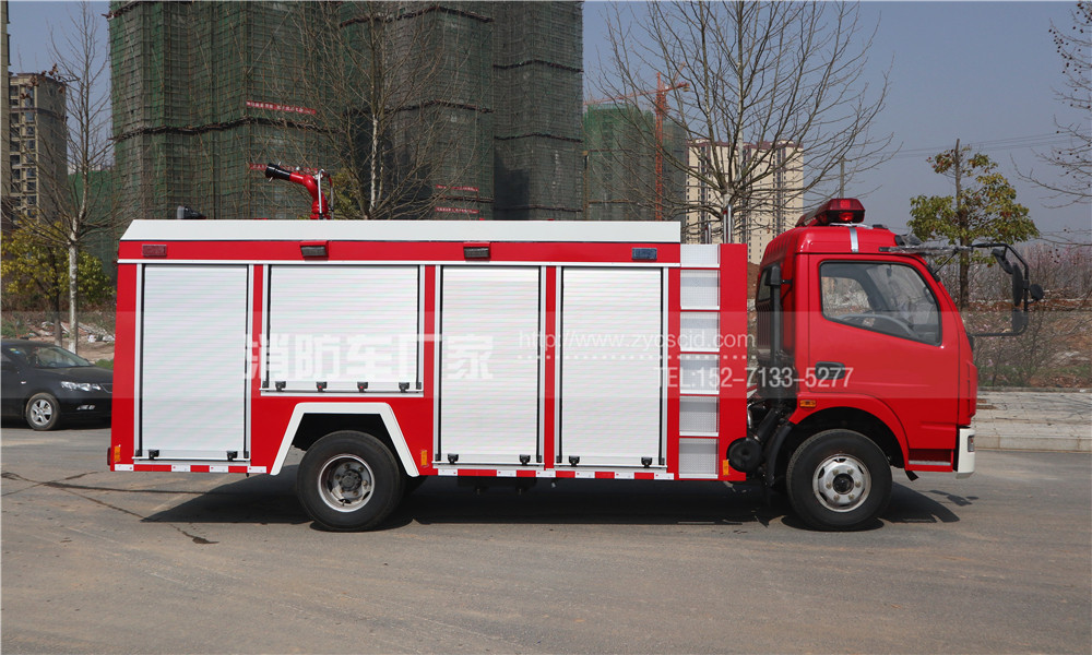 東風(fēng)多利卡單排座消防車(chē)高清圖片